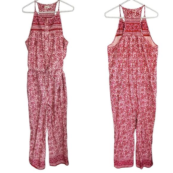 Faherty Red Jumpsuit - Picture 2 of 14